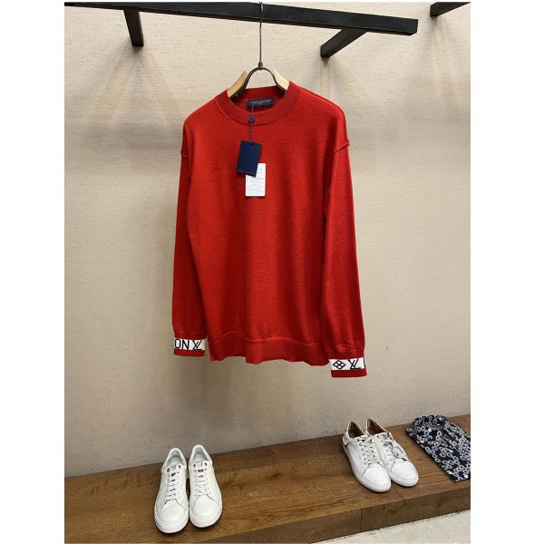designer,replica,clothing,fake,1:1,lv,luxury,high quality 23/L* men’s long-sleeved sweater