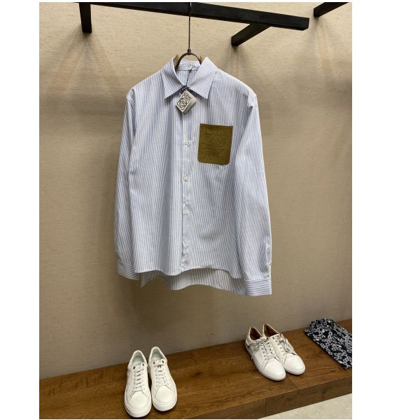 designer,replica,clothing,fake,1:1,lv,luxury,high quality 23/Loewe men’s long-sleeved shirt