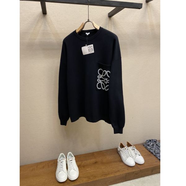 designer,replica,clothing,fake,1:1,lv,luxury,high quality 23/Loewe men’s long-sleeved sweater
