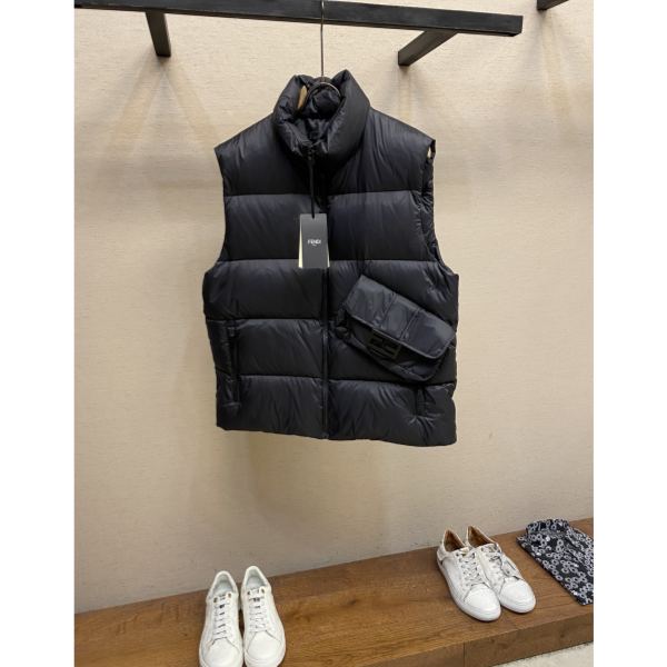 designer,replica,clothing,fake,1:1,lv,luxury,high quality 23/Fendi men’s sleeveless down vest