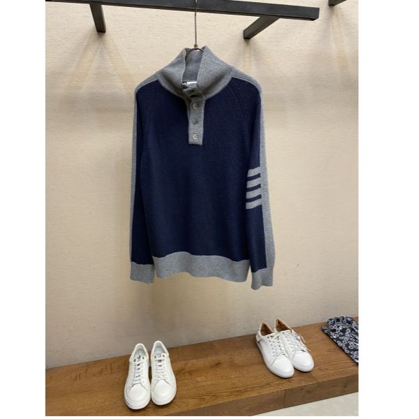 designer,replica,clothing,fake,1:1,lv,luxury,high quality 23/Thom Browne men’s long-sleeved sweater