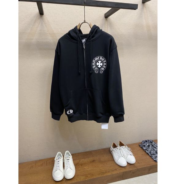 designer,replica,clothing,fake,1:1,lv,luxury,high quality 23/ChromeHearts men’s long-sleeved jacket