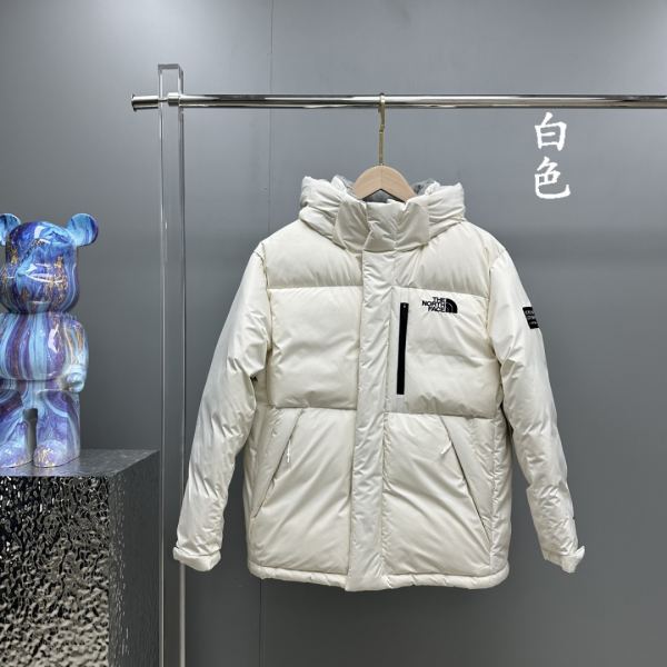 designer,replica,clothing,fake,1:1,lv,luxury,high quality 23/The North Face men’s new long-sleeved down jacket