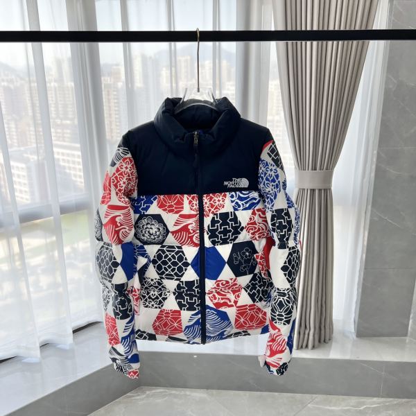 designer,replica,clothing,fake,1:1,lv,luxury,high quality 23/The North Face new long-sleeved down jacket for men and women