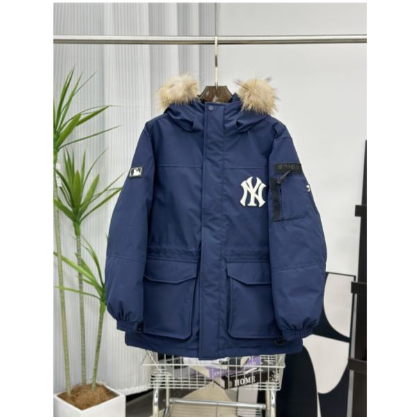 designer,replica,clothing,fake,1:1,lv,luxury,high quality 23/MLB new long-sleeved down jacket for men and women