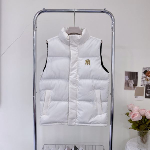 designer,replica,clothing,fake,1:1,lv,luxury,high quality 23/MLB new sleeveless down vest for men and women