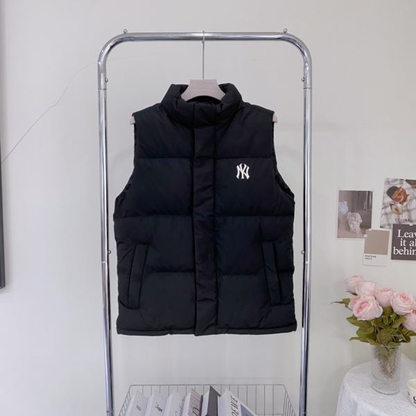 designer,replica,clothing,fake,1:1,lv,luxury,high quality 23/MLB new sleeveless down vest for men and women