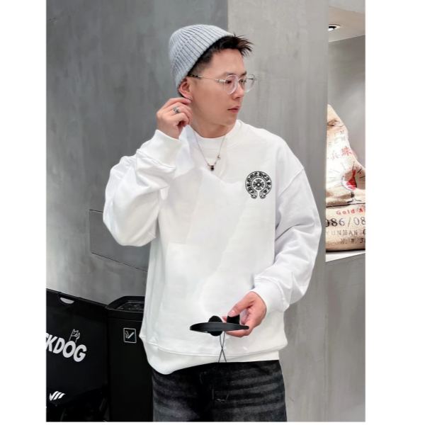 designer,replica,clothing,fake,1:1,lv,luxury,high quality 23/ChromeHearts men’s new long-sleeved T-shirt