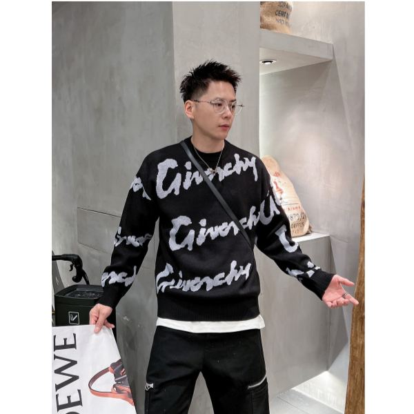 designer,replica,clothing,fake,1:1,lv,luxury,high quality 23/Givenchy men’s new long-sleeved sweater