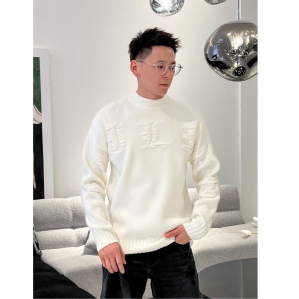 designer,replica,clothing,fake,1:1,lv,luxury,high quality 23/ChromeHearts latest men’s long-sleeved sweater
