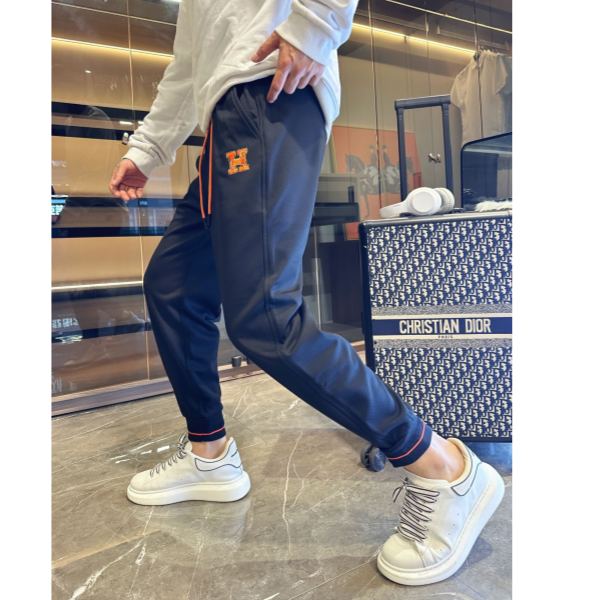 designer,replica,clothing,fake,1:1,lv,luxury,high quality 23/Hermes men’s new trousers