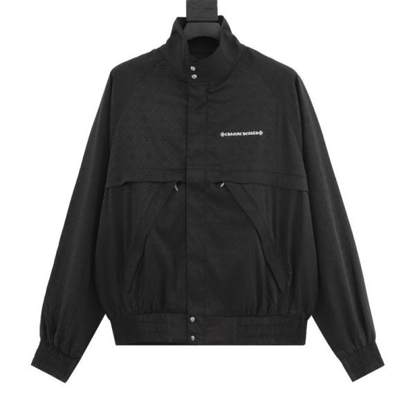 designer,replica,clothing,fake,1:1,lv,luxury,high quality 24/ChromeHearts new long-sleeved jacket for men and women