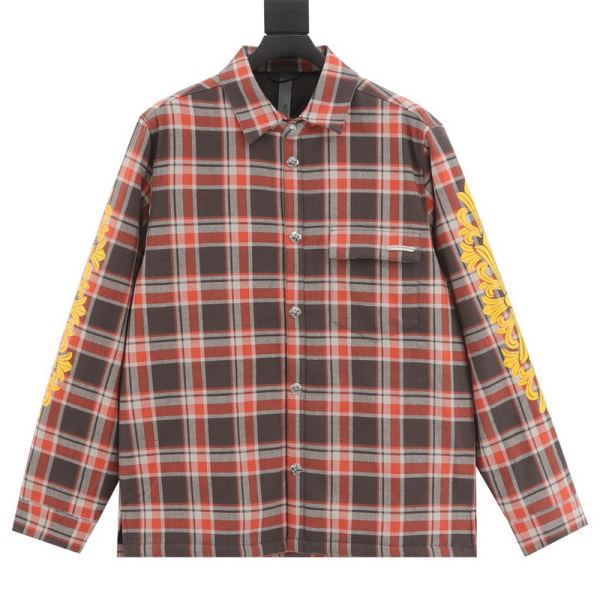 designer,replica,clothing,fake,1:1,lv,luxury,high quality 24/ChromeHearts new long-sleeved jacket for men and women