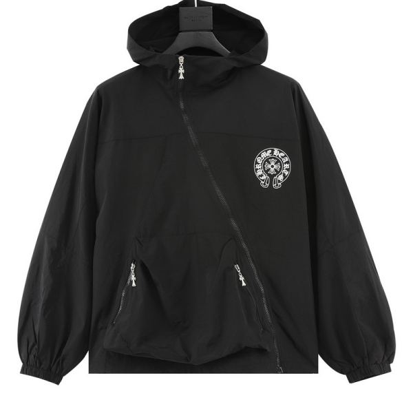 designer,replica,clothing,fake,1:1,lv,luxury,high quality 24/ChromeHearts new long-sleeved jacket for men and women