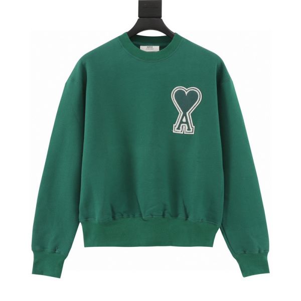 designer,replica,clothing,fake,1:1,lv,luxury,high quality 24/AMI new long-sleeved T-shirt for men and women