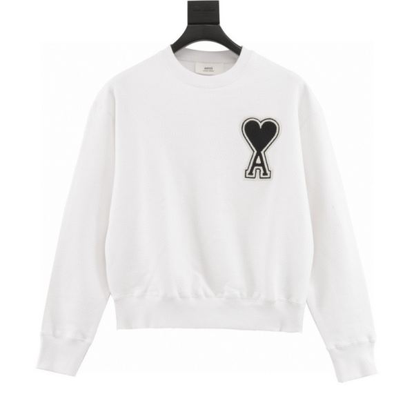 designer,replica,clothing,fake,1:1,lv,luxury,high quality 24/AMI new long-sleeved T-shirt for men and women