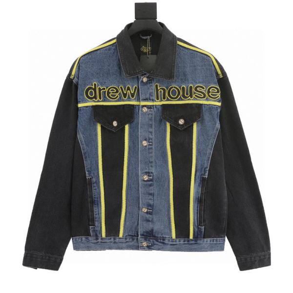 designer,replica,clothing,fake,1:1,lv,luxury,high quality 24/Drew House new long-sleeved jacket for men and women