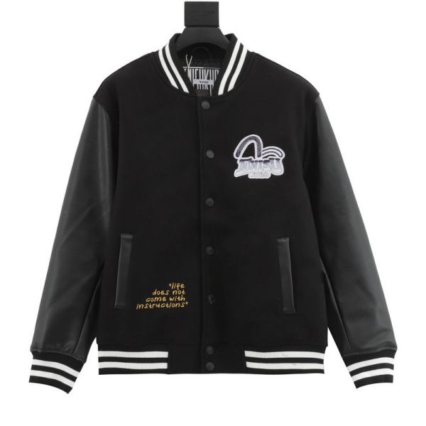 designer,replica,clothing,fake,1:1,lv,luxury,high quality 24/Evisu new long-sleeved jacket for men and women