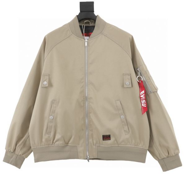 designer,replica,clothing,fake,1:1,lv,luxury,high quality 24/Evisu new long-sleeved jacket for men and women