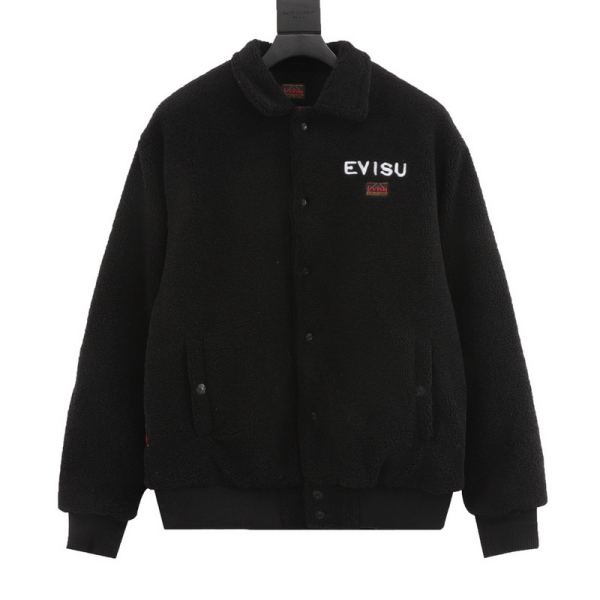designer,replica,clothing,fake,1:1,lv,luxury,high quality 24/Evisu new long-sleeved jacket for men and women
