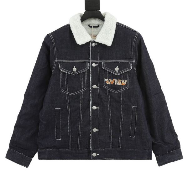 designer,replica,clothing,fake,1:1,lv,luxury,high quality 24/Evisu new long-sleeved jacket for men and women