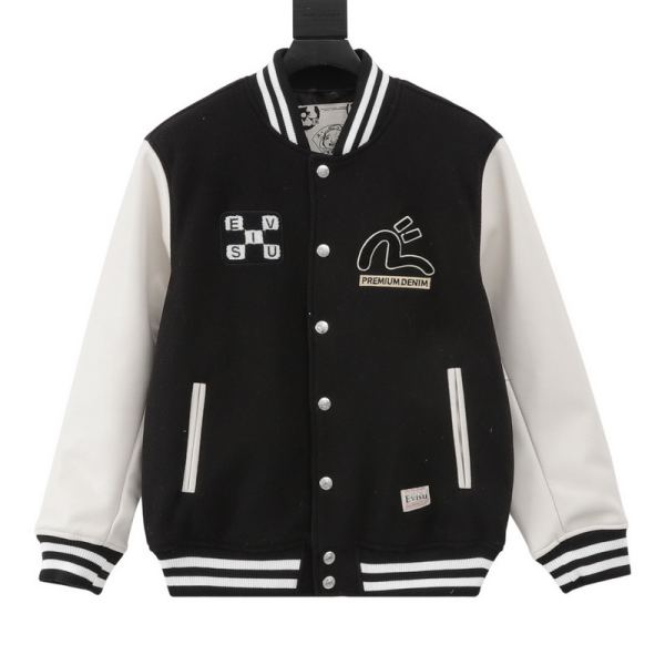 designer,replica,clothing,fake,1:1,lv,luxury,high quality 24/Evisu new long-sleeved jacket for men and women