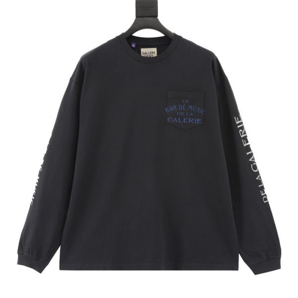 designer,replica,clothing,fake,1:1,lv,luxury,high quality 24/GALLERY DEPT new long-sleeved T-shirt for men and women