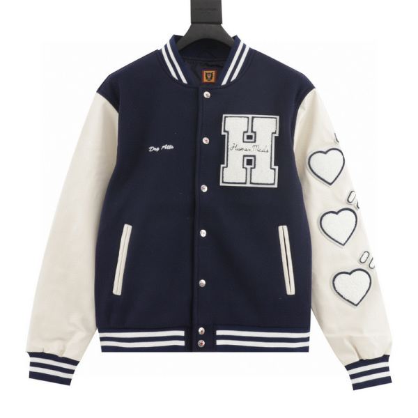 designer,replica,clothing,fake,1:1,lv,luxury,high quality 24/Human Made new long-sleeved jacket for men and women