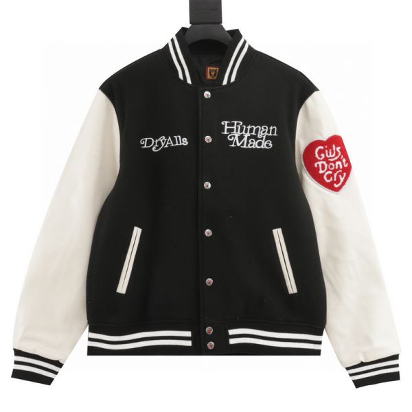 designer,replica,clothing,fake,1:1,lv,luxury,high quality 24/Human Made new long-sleeved jacket for men and women
