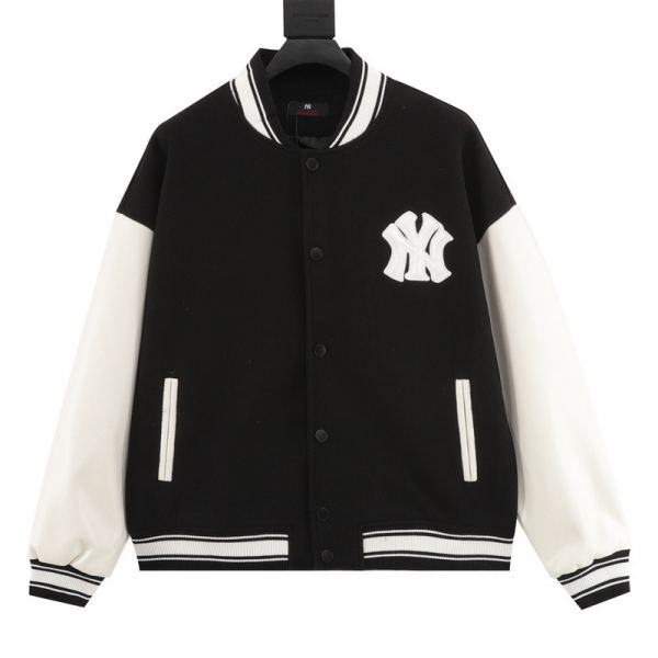 designer,replica,clothing,fake,1:1,lv,luxury,high quality 24/MLB new long-sleeved jacket for men and women