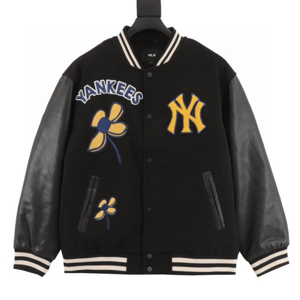 designer,replica,clothing,fake,1:1,lv,luxury,high quality 24/MLB new long-sleeved jacket for men and women