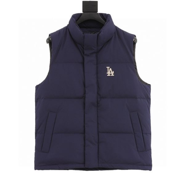 designer,replica,clothing,fake,1:1,lv,luxury,high quality 24/MLB New Sleeveless Down Vest for Men and Women