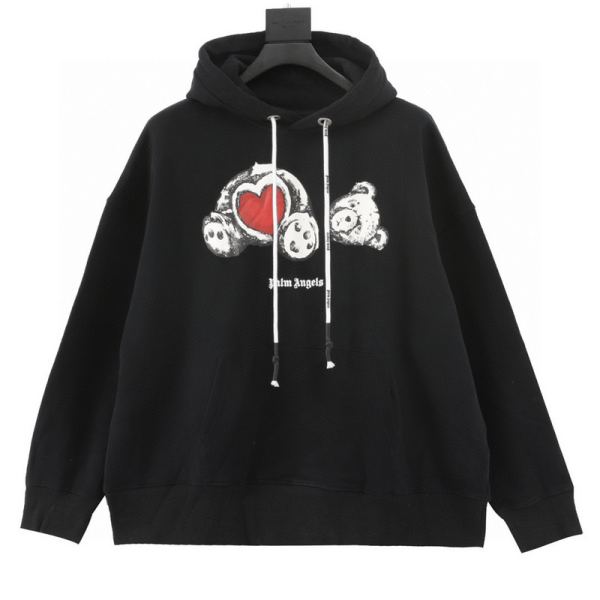 designer,replica,clothing,fake,1:1,lv,luxury,high quality 24/Palm Angels new long-sleeved hooded sweatshirt for men and women