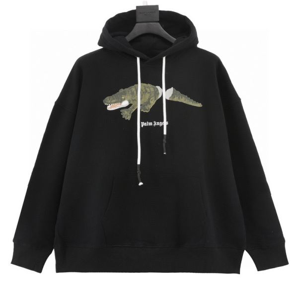 designer,replica,clothing,fake,1:1,lv,luxury,high quality 24/Palm Angels new long-sleeved hooded sweatshirt for men and women
