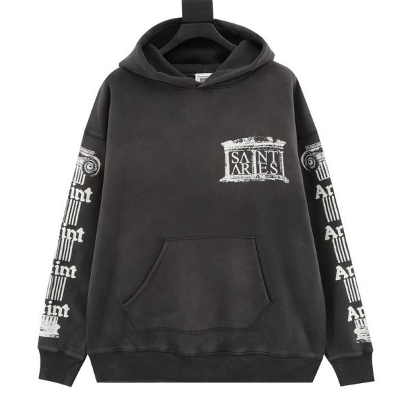 designer,replica,clothing,fake,1:1,lv,luxury,high quality 24/SAINT MICHAEL new long-sleeved hooded sweatshirt for men and women