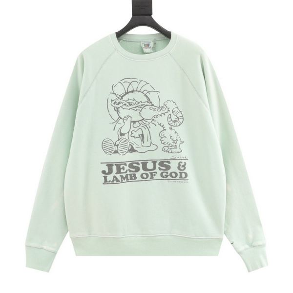 designer,replica,clothing,fake,1:1,lv,luxury,high quality 24/SAINT MICHAEL new long-sleeved T-shirt for men and women