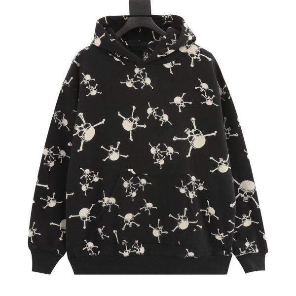 designer,replica,clothing,fake,1:1,lv,luxury,high quality 24/SAINT MICHAEL new long-sleeved hooded sweatshirt for men and women