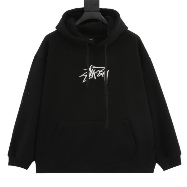 designer,replica,clothing,fake,1:1,lv,luxury,high quality 24/Stussy new long-sleeved hooded sweatshirt for men and women
