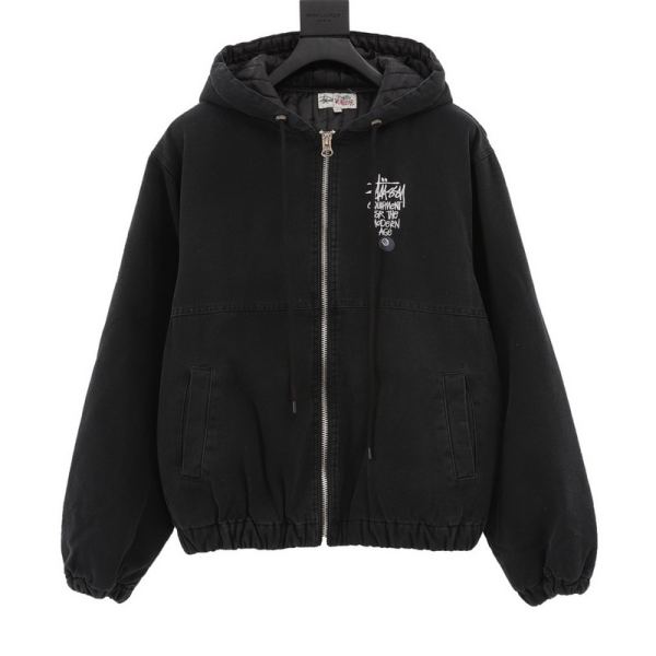 designer,replica,clothing,fake,1:1,lv,luxury,high quality 24/Stussy new long-sleeved jacket for men and women