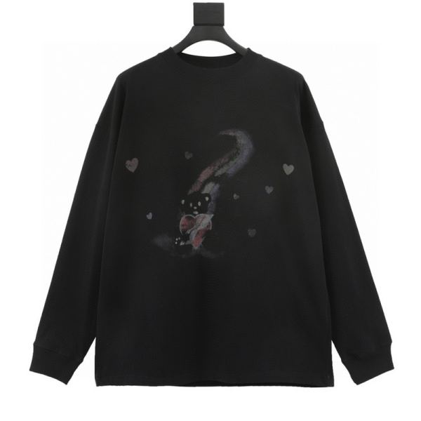 designer,replica,clothing,fake,1:1,lv,luxury,high quality 24/WE11 DONE new long-sleeved T-shirt for men and women