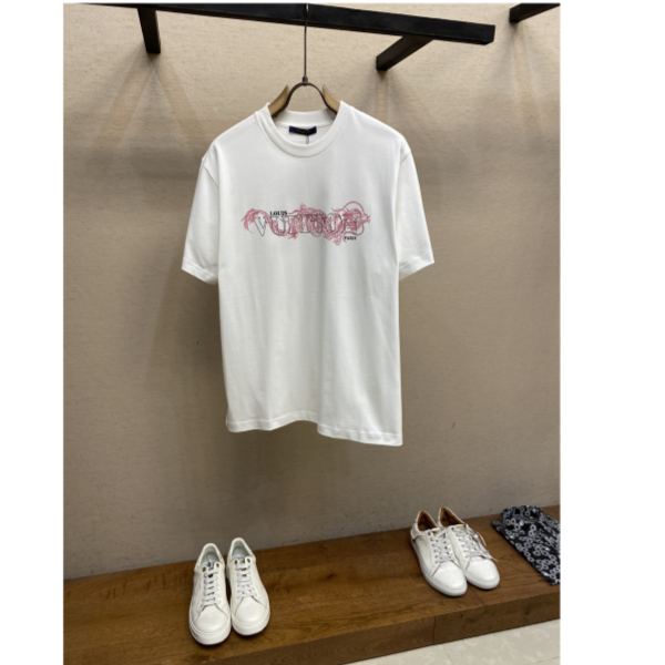 designer,replica,clothing,fake,1:1,lv,luxury,high quality 24/’L* men’s fashion casual short-sleeved T-shirt
