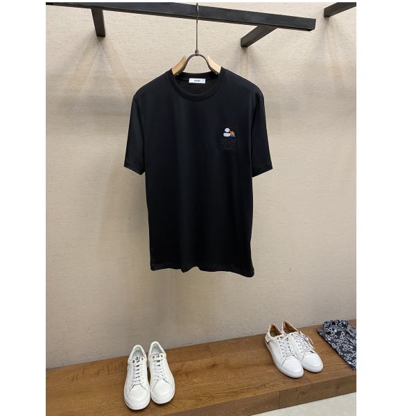 designer,replica,clothing,fake,1:1,lv,luxury,high quality 24/Loewe men’s fashionable casual short-sleeved T-shirt