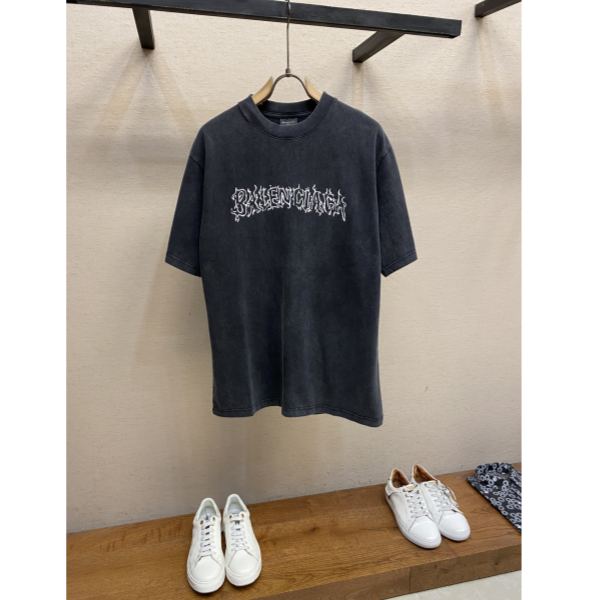designer,replica,clothing,fake,1:1,lv,luxury,high quality 24/Balenciaga men’s fashionable casual short-sleeved T-shirt