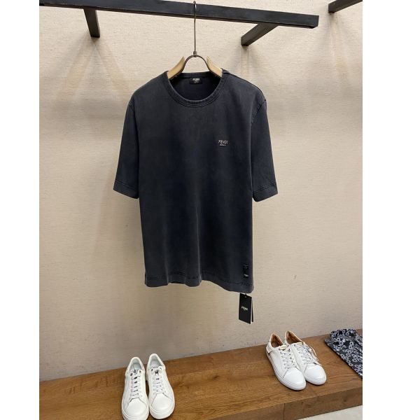 designer,replica,clothing,fake,1:1,lv,luxury,high quality 24/Fendi men’s fashion casual short-sleeved T-shirt
