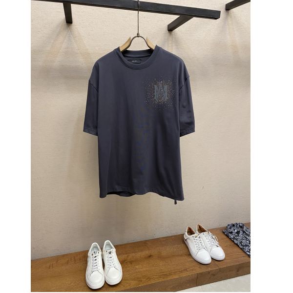 designer,replica,clothing,fake,1:1,lv,luxury,high quality 24/Amiri men’s fashionable casual short-sleeved T-shirt