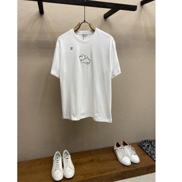designer,replica,clothing,fake,1:1,lv,luxury,high quality 24/Chonel men’s fashion casual short-sleeved T-shirt