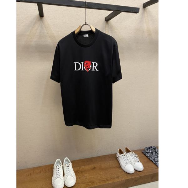 designer,replica,clothing,fake,1:1,lv,luxury,high quality 24/Dior men’s fashion casual short-sleeved T-shirt