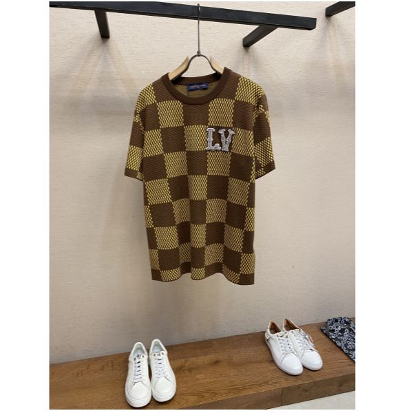 designer,replica,clothing,fake,1:1,lv,luxury,high quality 24/’L* men’s fashion casual short-sleeved T-shirt