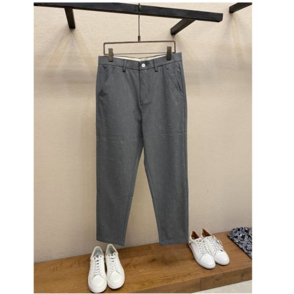 designer,replica,clothing,fake,1:1,lv,luxury,high quality 24/’L* men’s fashionable casual trousers