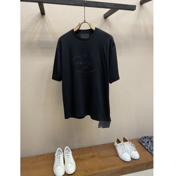 designer,replica,clothing,fake,1:1,lv,luxury,high quality 24/Prada men’s fashion casual short-sleeved T-shirt